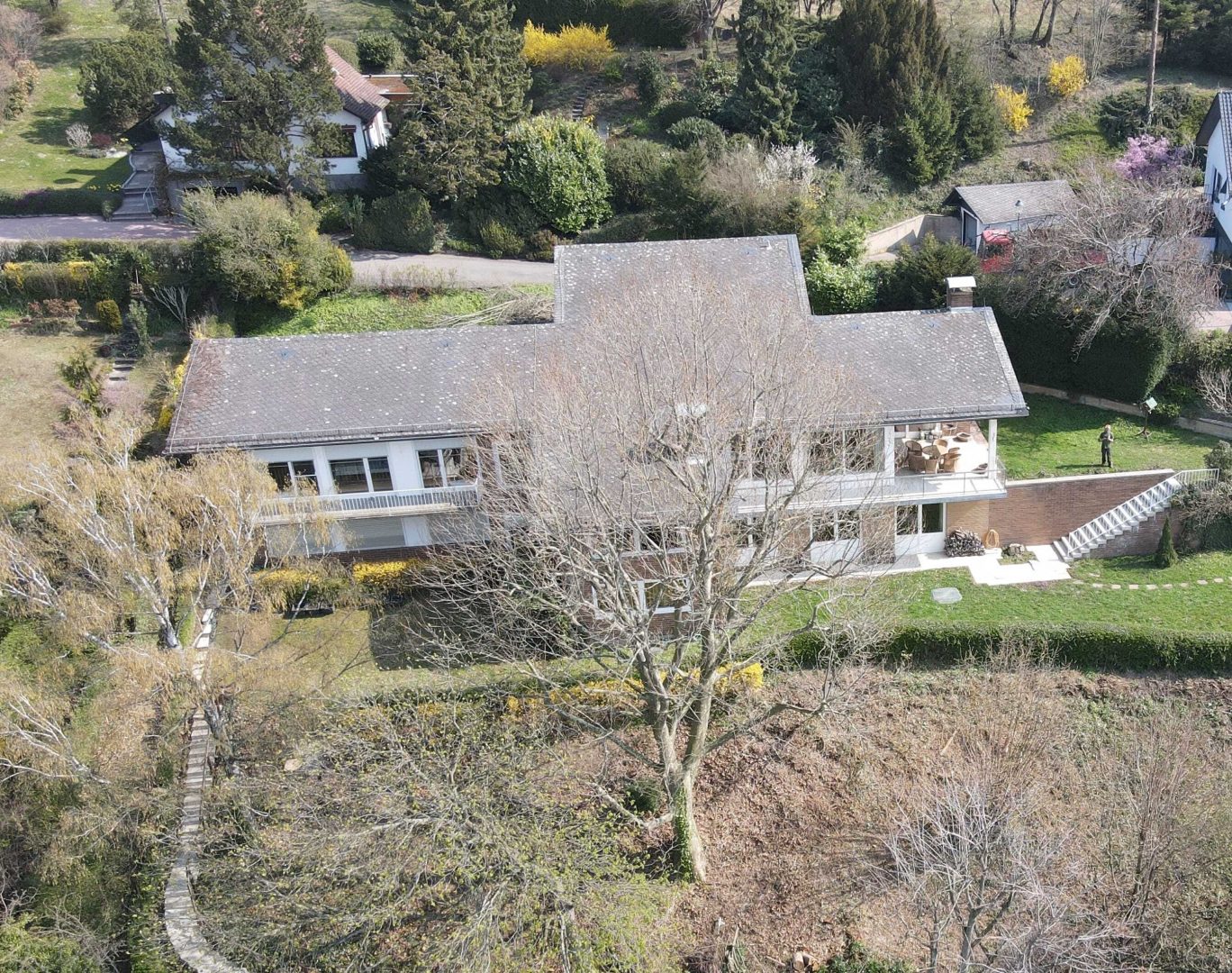 Haus von oben