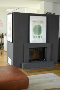 Gemütlicher Kamin