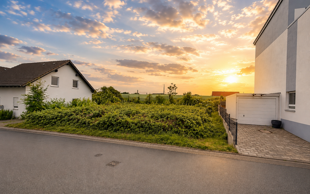 Attraktives Baugrundstück in Weinheim-Lützelsachsen          voll erschlossen & sofort bebaubar
