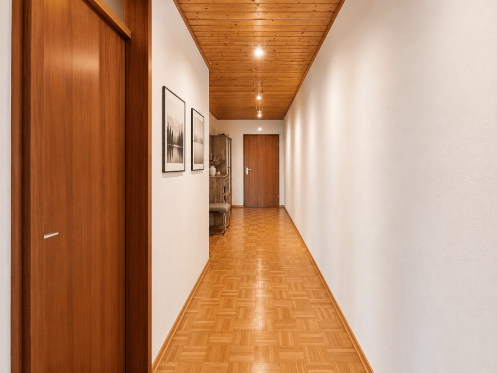 Blick durch die Wohnung