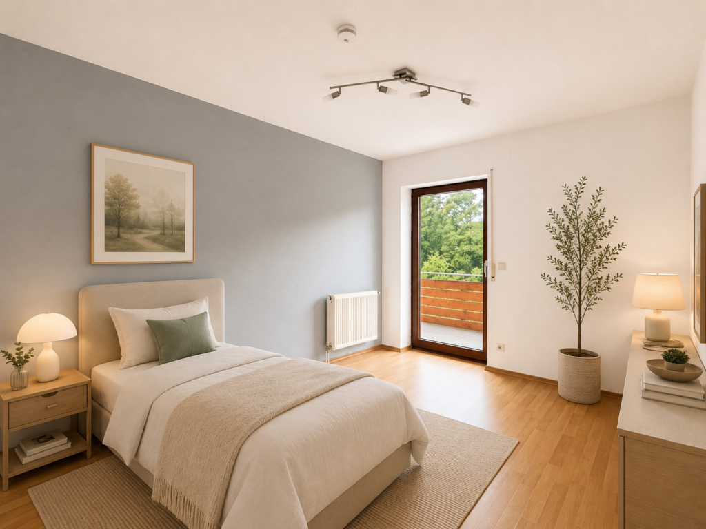 Visualisiertes Gästezimmer