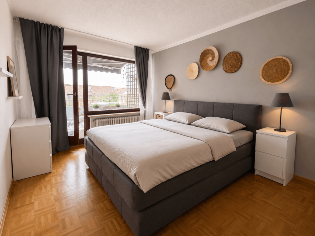 Rückzug mit Terrassenzugang