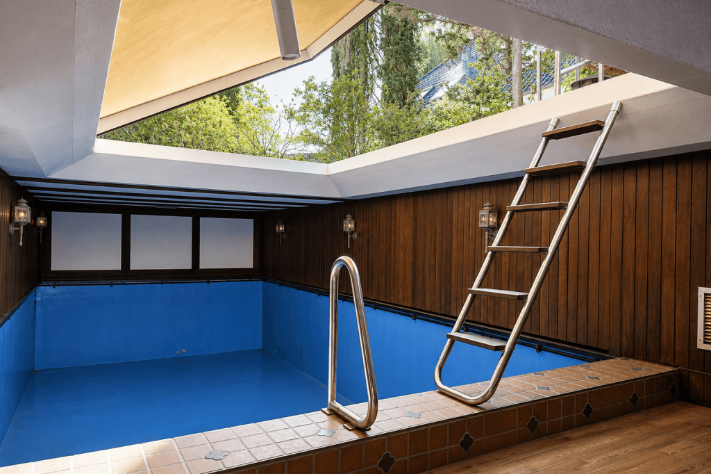 Privater Pool unter dem eigenen Dach