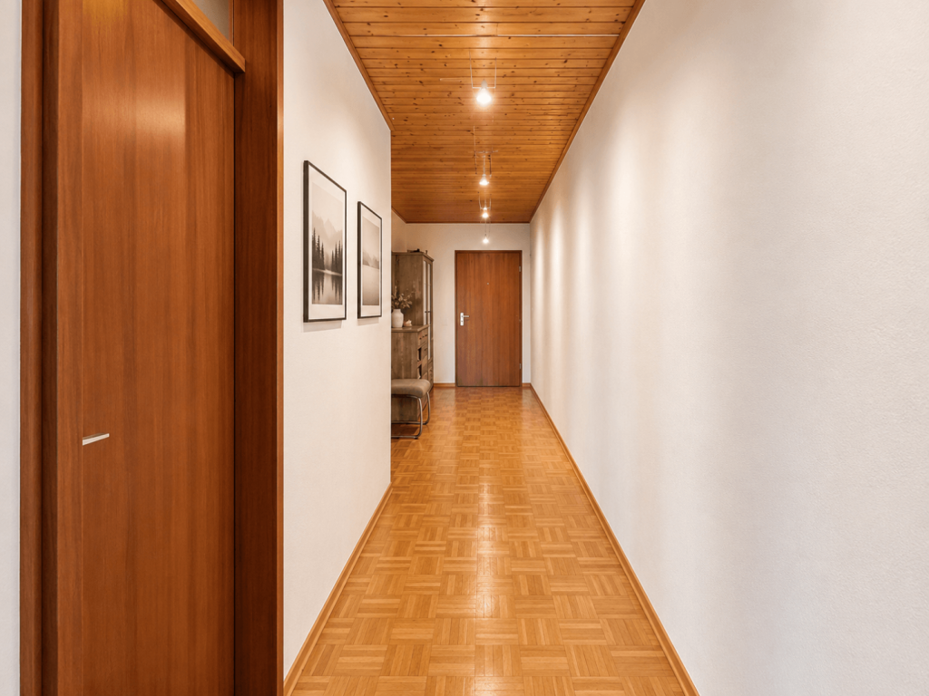 Blick durch die Wohnung