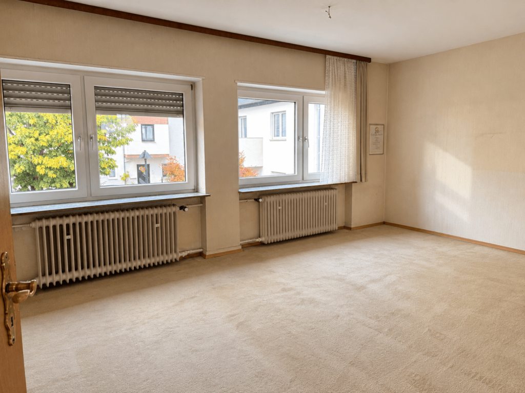 Zweites Schlafzimmer – leer